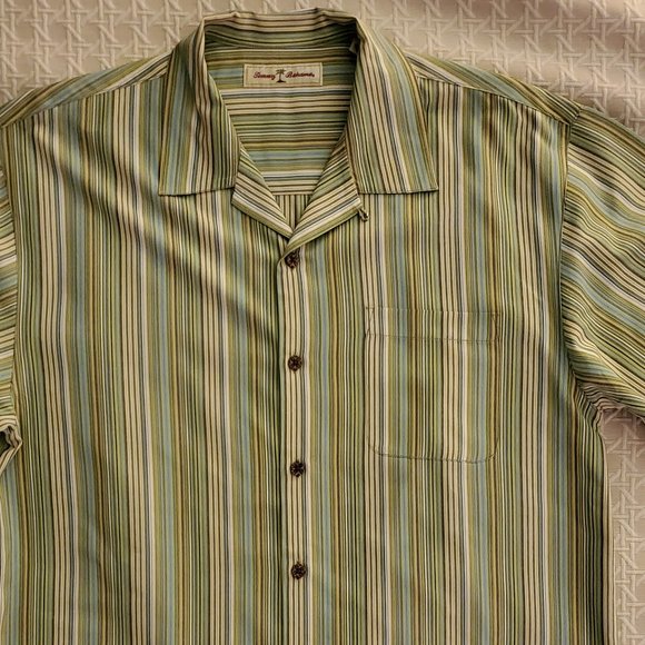 Tommy Bahama RN 86549 Striped Shirt - Picture 2 of 7